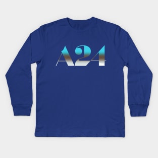 A24 FILMS 2.0 Kids Long Sleeve T-Shirt